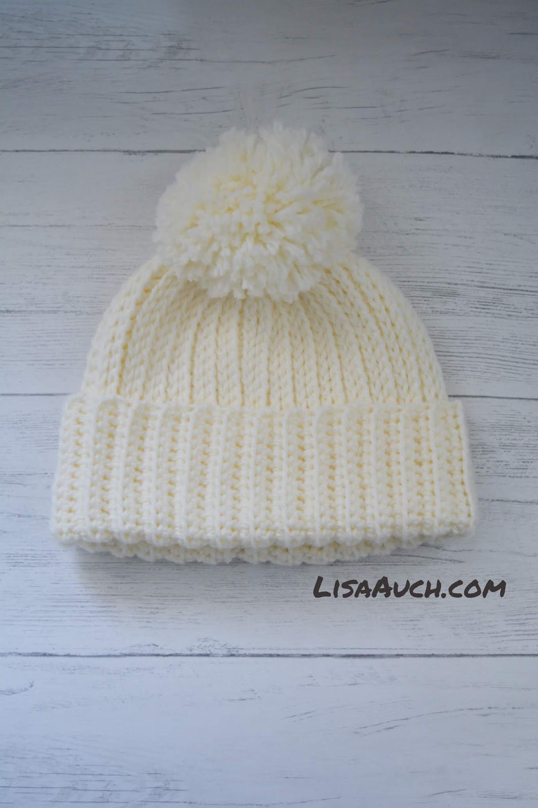 Looks like Knit But its Crochet Warm Cosy Winter Hat (FREE Pattern